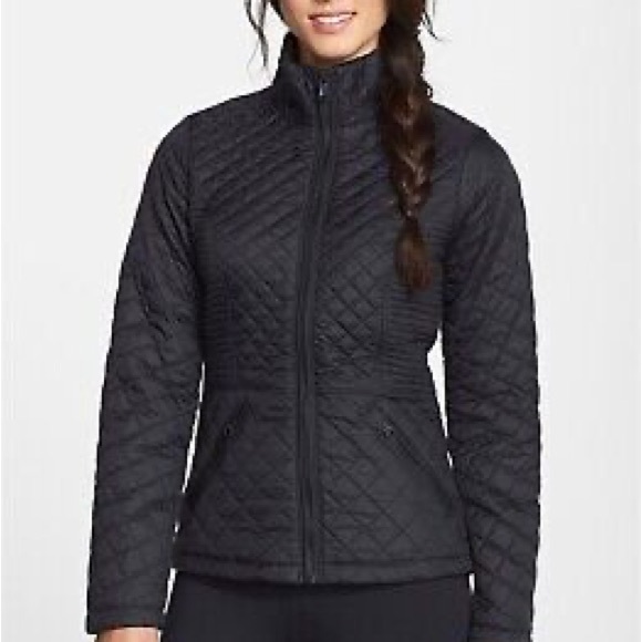 North face quilted black Luna jacket - Picture 2 of 7